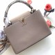 Louis Vuitton N91711 Capucines MM Tote Bag Taurillon Leather