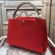 Louis Vuitton N91899 Capucines MM Tote Bag Taurillon Leather