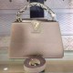 Louis Vuitton N92802 Capucines PM Tote Bag Taurillon Leather