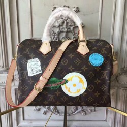 Louis Vuitton Speedy Bandouliere 30 My World Tour P00174 Monogram Canvas