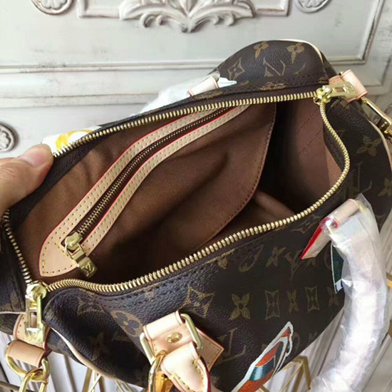 Louis Vuitton Speedy Bandouliere 30 My World Tour P00174 Monogram Canvas