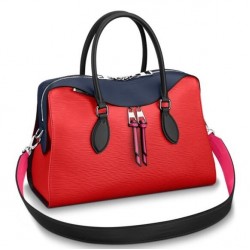 Louis Vuitton Red Tuileries Bag Epi Leather M53544