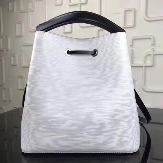 Louis Vuitton White Neonoe Bag Epi Leather M53371