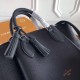 Louis Vuitton Black Haumea Bag Mahina Leather M55029