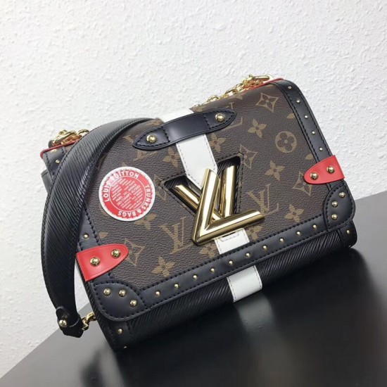 Louis Vuitton Twist MM Bag Summer Trunks M43629