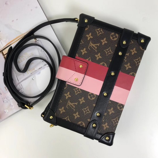 Louis Vuitton Petite Malle Bag Monogram Stripe M43872