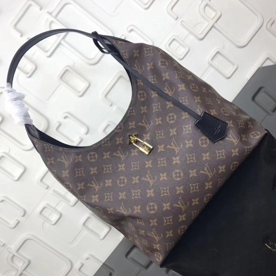 Louis Vuitton Flower Hobo Monogram Canvas M43545