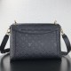 Louis Vuitton Black Blanche Bag Monogram Empreinte M43616