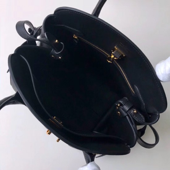 Louis Vuitton Black Milla PM Bag Veau Nuage M51684