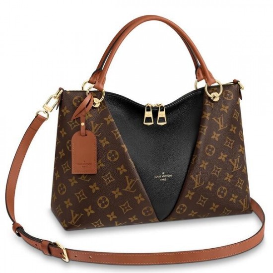 Louis Vuitton V Tote MM Monogram Canvas M43948